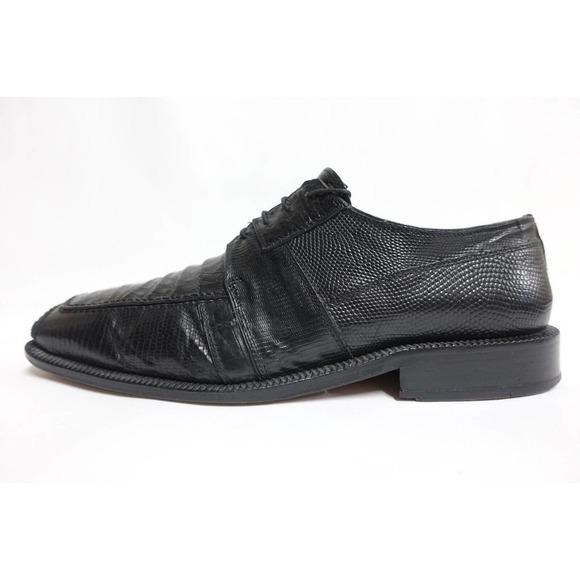 DAVID EDEN Genuine Crocodile Black Square-Toe Dress Shoes10.5M-US/10UK/44EU main image 6
